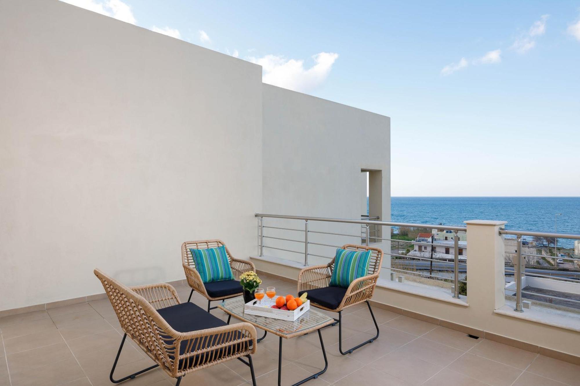 "Peach" - Sea View Maisonette By Sky Hill Resorts Pangalochori Exteriér fotografie