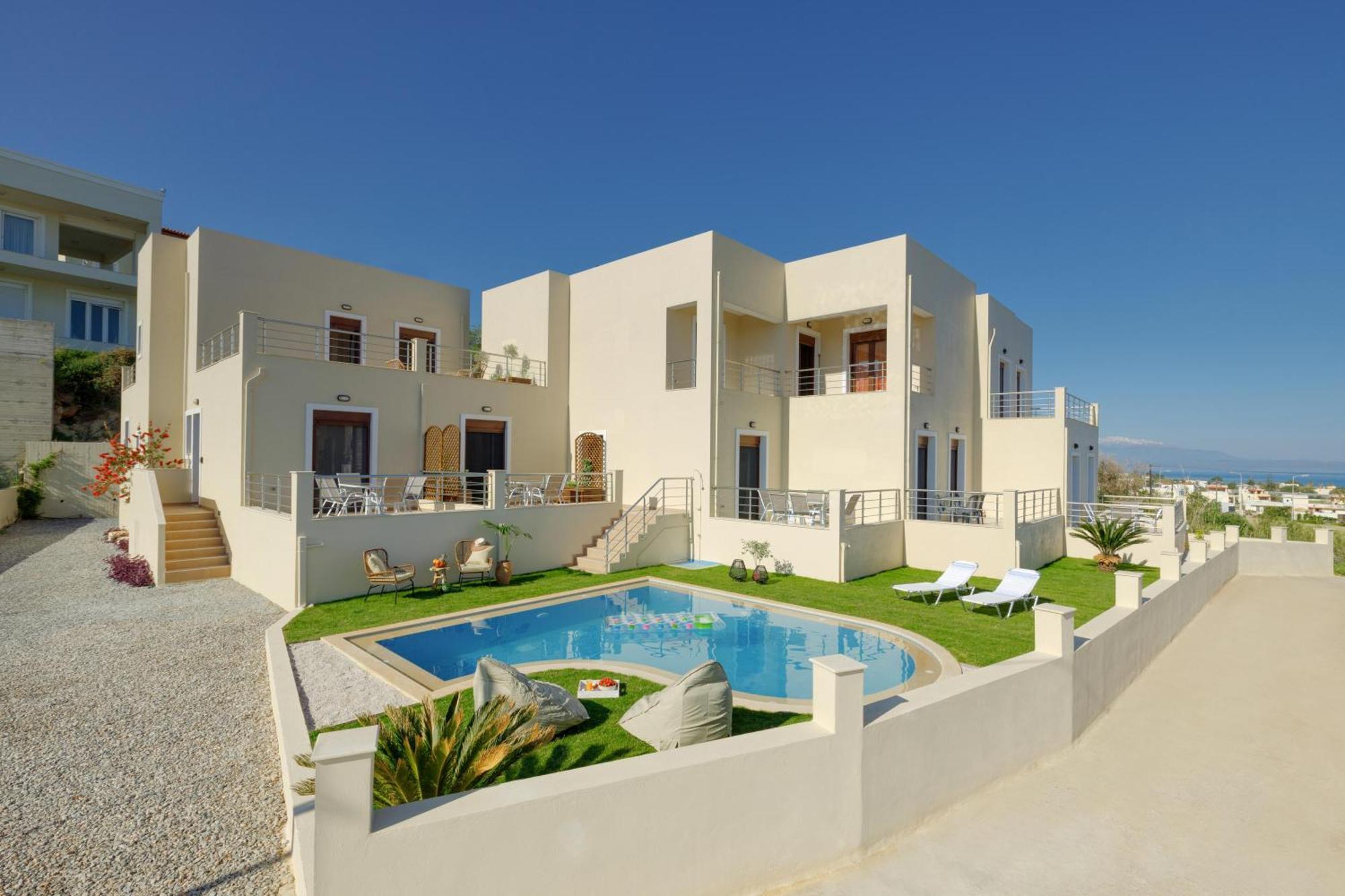"Peach" - Sea View Maisonette By Sky Hill Resorts Pangalochori Exteriér fotografie