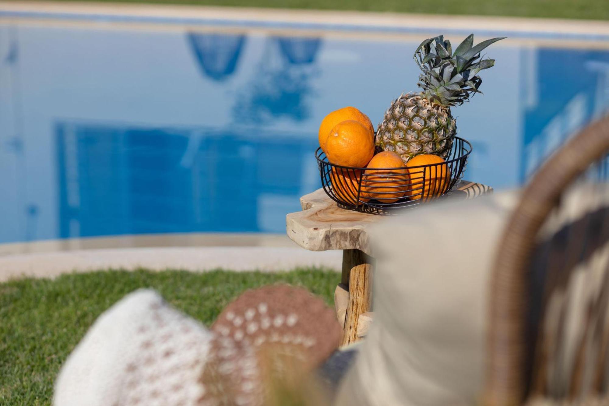 "Peach" - Sea View Maisonette By Sky Hill Resorts Pangalochori Exteriér fotografie