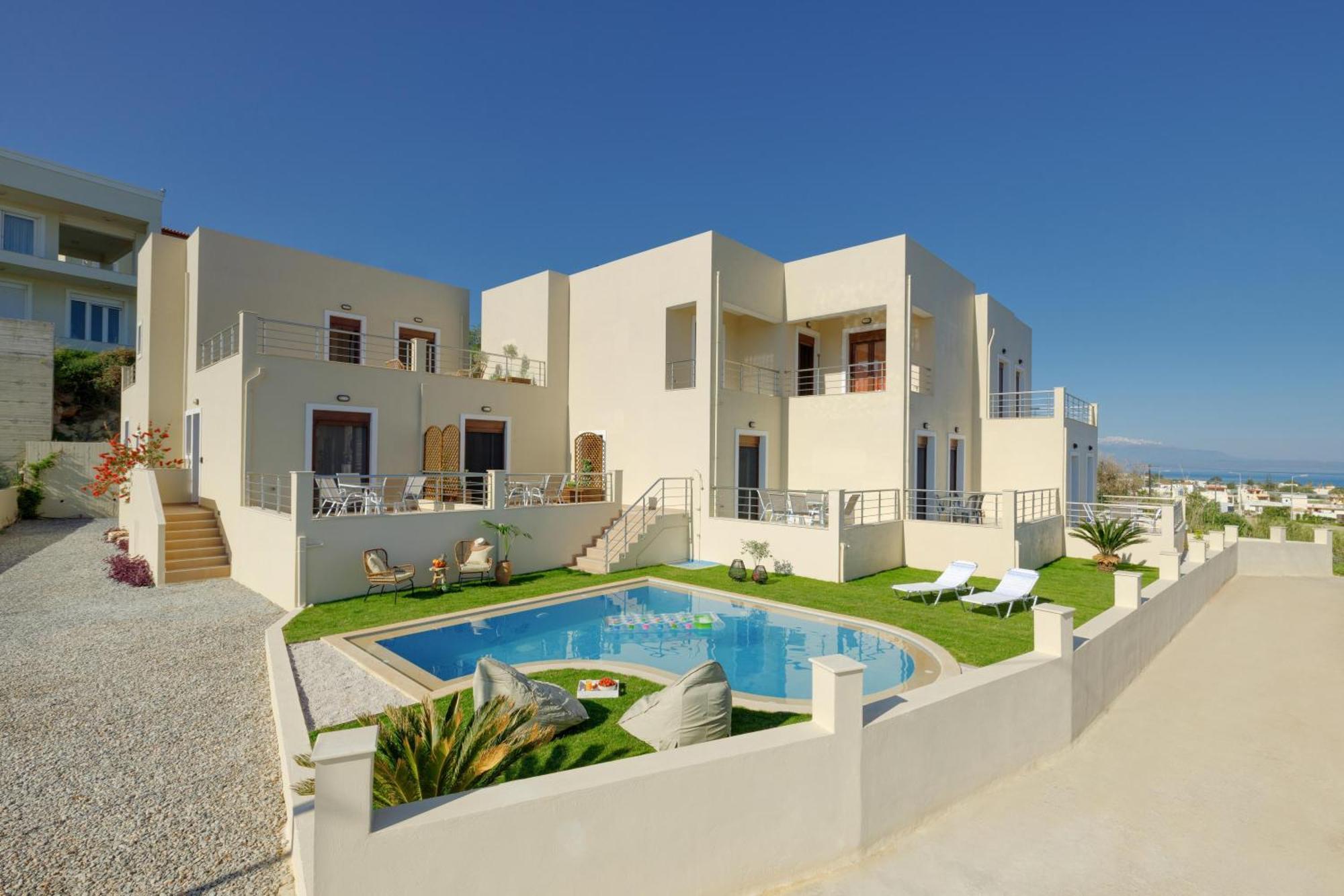 "Peach" - Sea View Maisonette By Sky Hill Resorts Pangalochori Exteriér fotografie